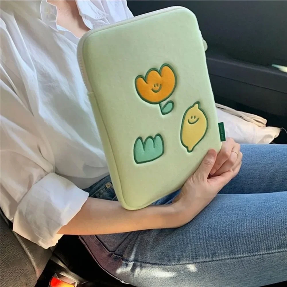 Korean Cute Tulip Cartoon Tablet Case for Apple IPad